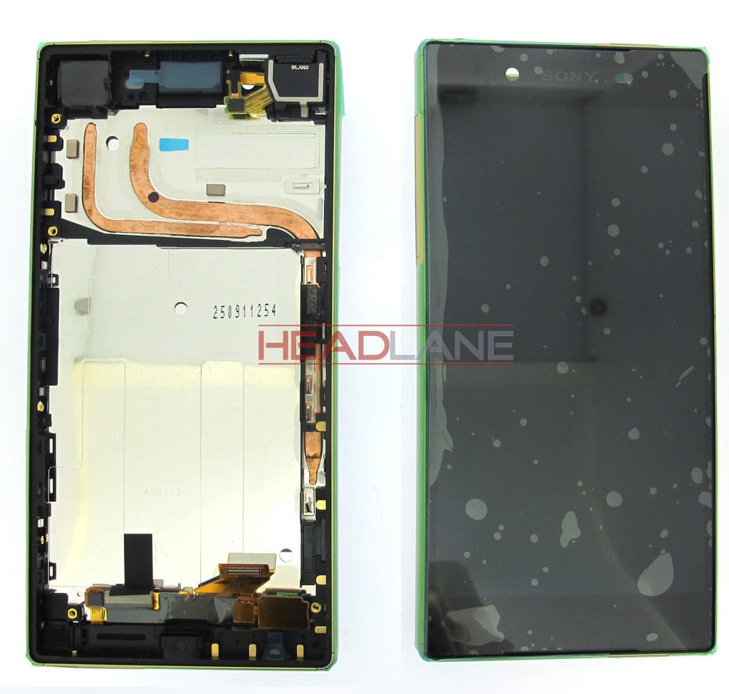 Sony E6683 Xperia Z5 Dual Sim LCD Display / Screen + Touch - Gold - 1298-5922 - Sony Replacement Part