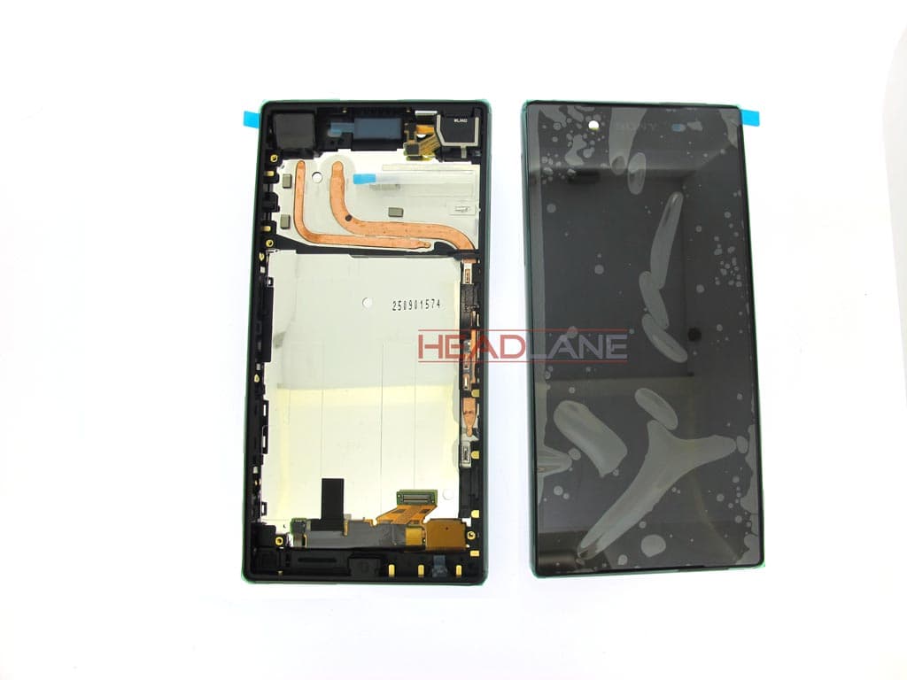 Sony E6683 Xperia Z5 Dual Sim LCD Display / Screen + Touch - Green - 1298-5924 - Sony Replacement Part