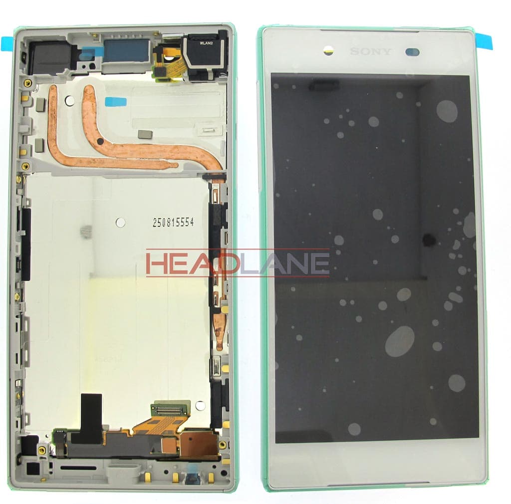 Sony E6683 Xperia Z5 Dual Sim LCD Display / Screen + Touch - White - 1298-5921 - Sony Replacement Part