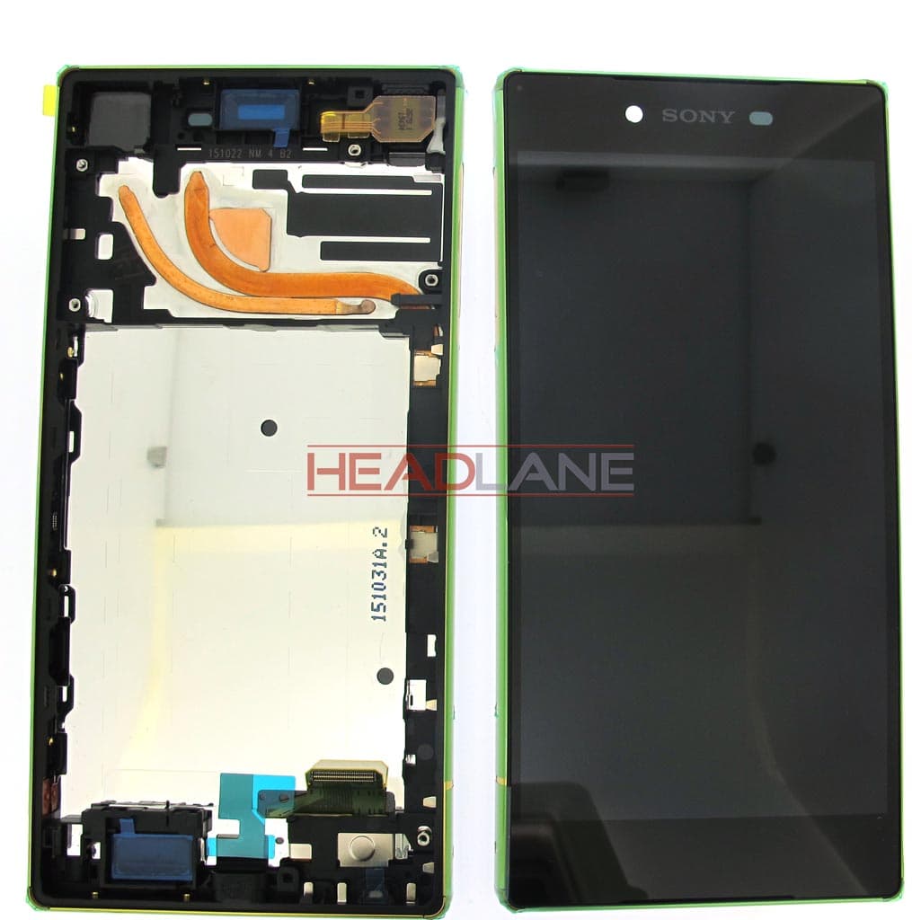 Sony E6853 Xperia Z5 Premium LCD Display / Screen + Touch - Gold - 1299-0615 - Sony Replacement Part