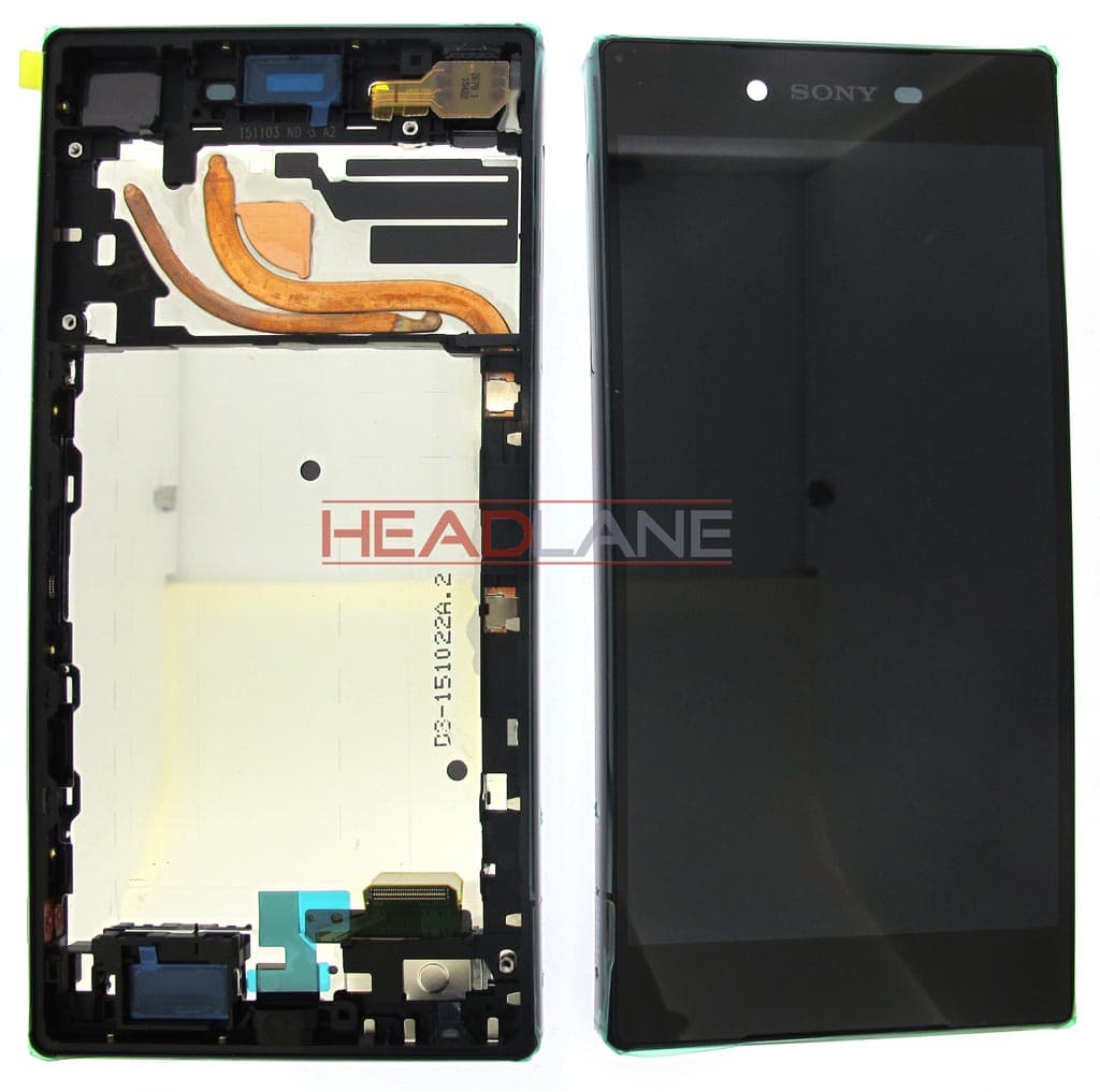 Sony E6883 Xperia Z5 Premium Dual Sim LCD Display / Screen + Touch - Black - 1299-0682 - Sony Replacement Part