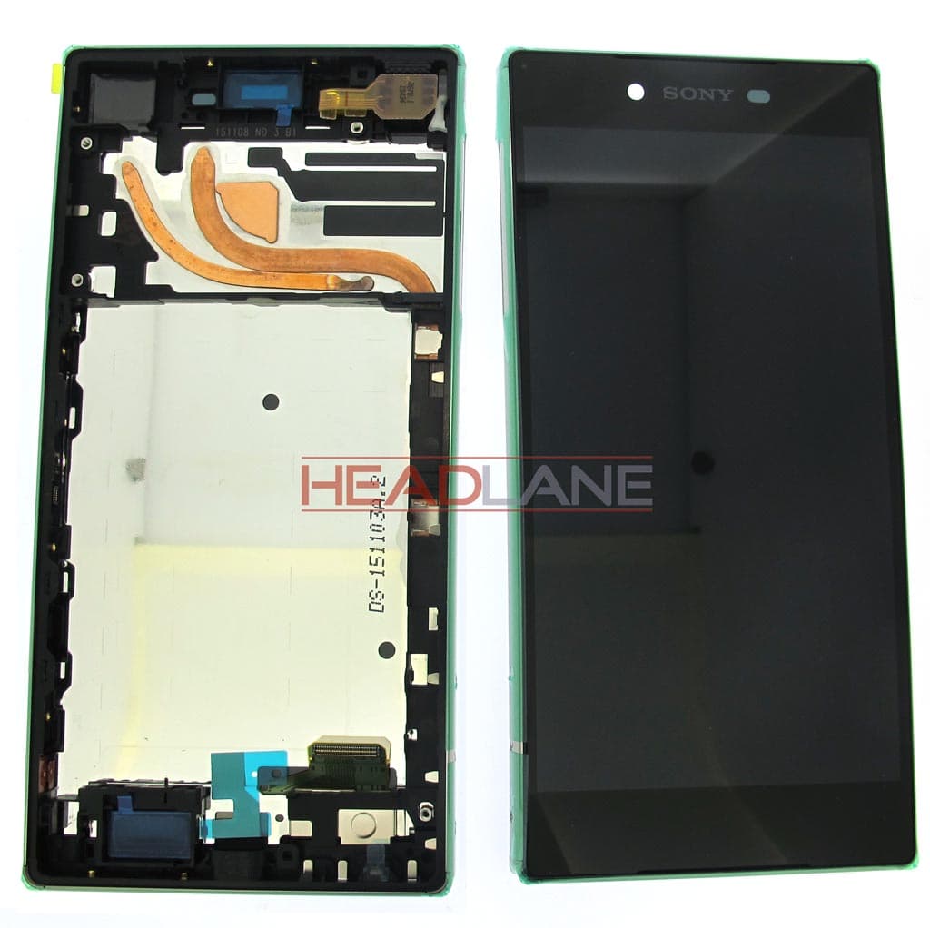 Sony E6883 Xperia Z5 Premium Dual Sim LCD Display / Screen + Touch - Chrome - 1299-0683 - Sony Replacement Part