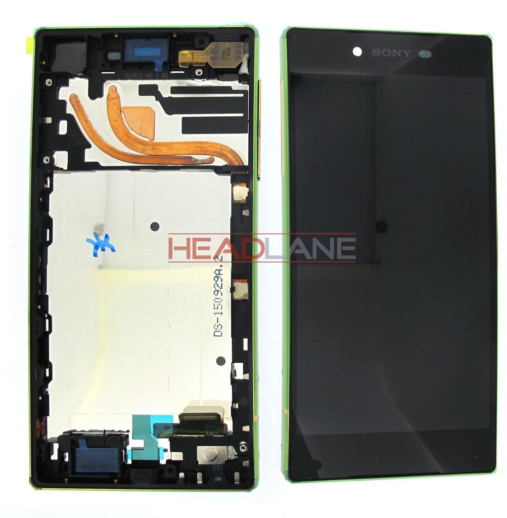 Sony E6883 Xperia Z5 Premium Dual Sim LCD Display / Screen + Touch - Gold - 1299-0684 - Sony Replacement Part