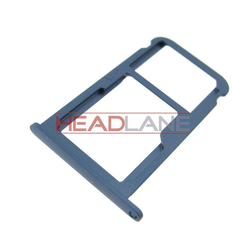 Huawei P10 SIM / SD / Memory Card Tray - Blue - 51661EBA - Huawei Replacement Part