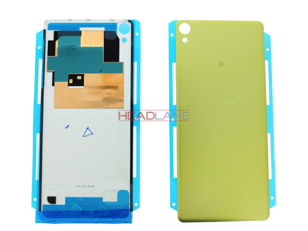 Sony F3111 Xperia XA/F3112 Battery Cover - Lime Gold - 78PA3000040 - Sony Replacement Part