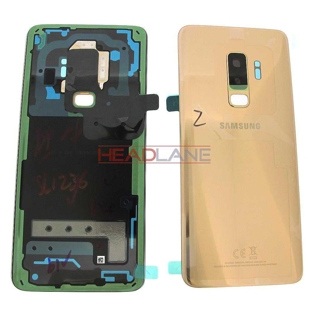 Samsung SM-G965F Galaxy S9+ Single SIM Battery Cover - Gold - GH82-15652E - Samsung Replacement Part