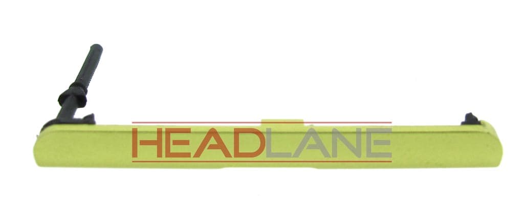 Sony F3111 Xperia XA/F3112 SIM / SD Card Cap - Lime Gold - 306JVY3603W - Sony Replacement Part