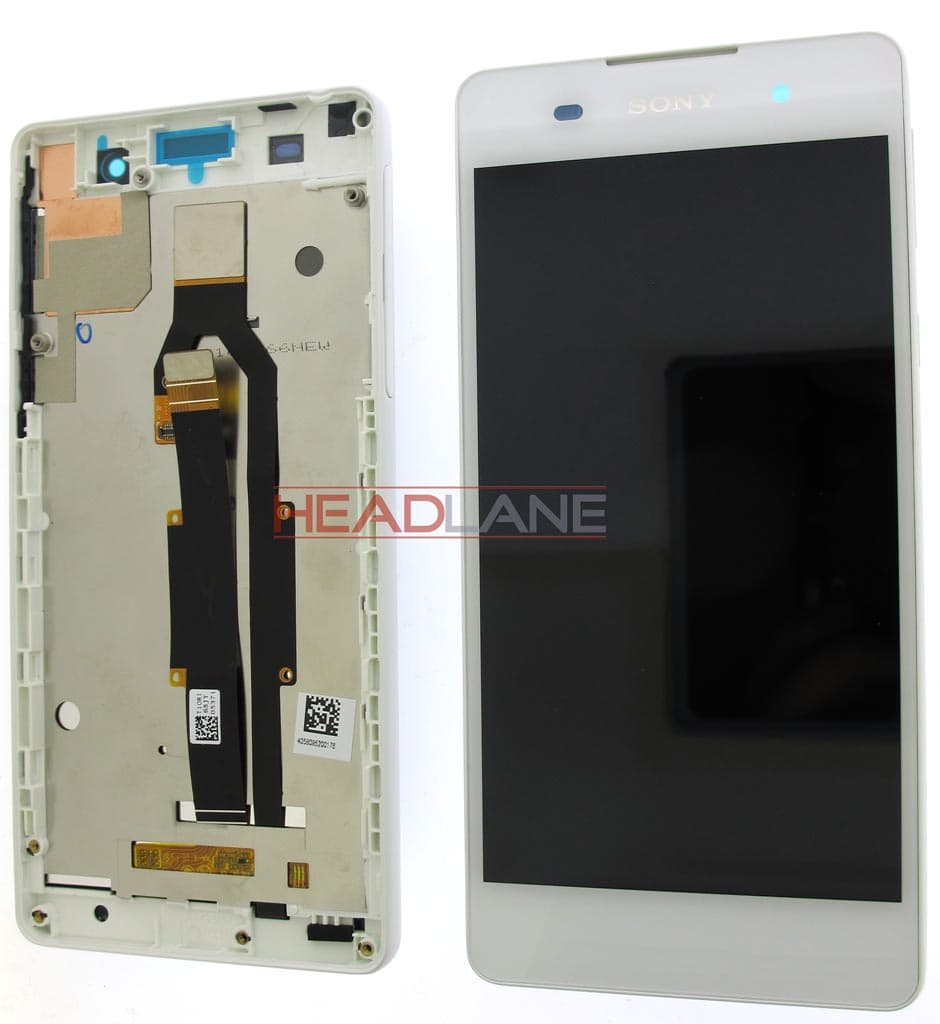 Sony F3311 Xperia E5 LCD Display / Screen + Touch - White - 78PA4100050 - Sony Replacement Part