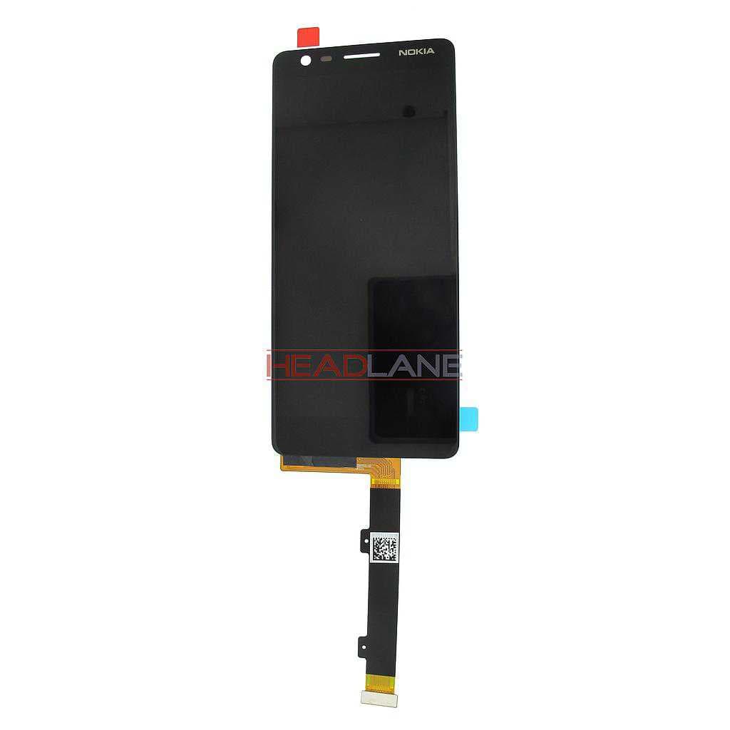 Nokia 3.1 TA-1063 TA-1057 LCD Display / Screen + Touch - Black - SLTAP052X00 - Nokia (HMD) Replacement Part