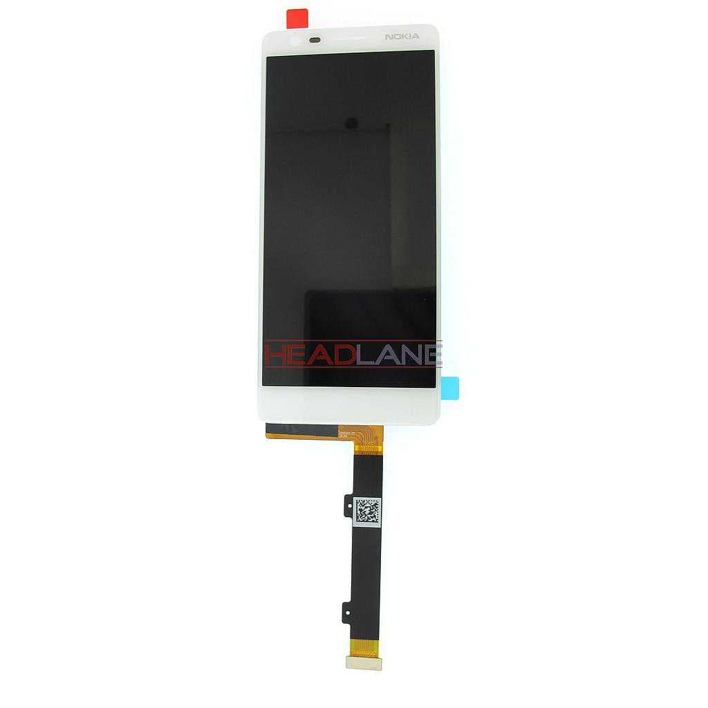 Nokia 3.1 TA-1063 TA-1057 LCD Display / Screen + Touch - White - SLT2J101X00 - Nokia (HMD) Replacement Part