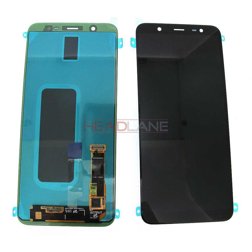 Samsung SM-J810F Galaxy J8 (2018) LCD Display / Screen + Touch - Black - GH97-22149A - Samsung Replacement Part