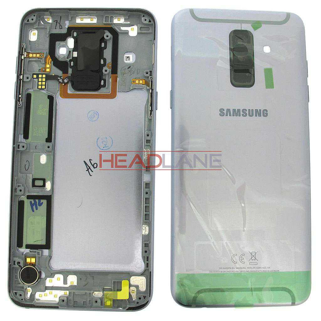 Samsung SM-A605 Galaxy A6+ (2018) Battery Cover - Lavender - GH82-16428B - Samsung Replacement Part
