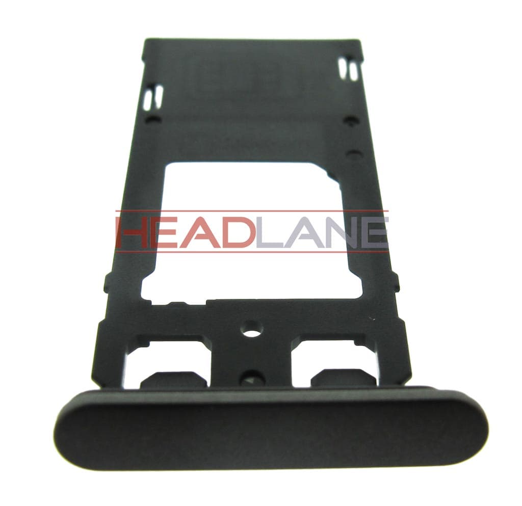 Sony F5122 Xperia X SIM Tray Cap (Dual SIM) - Black - 1302-4834 - Sony Replacement Part
