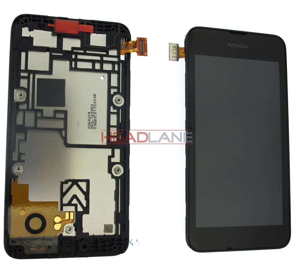 Microsoft Lumia 530 LCD Display / Screen - 00812S6 - Microsoft Replacement Part