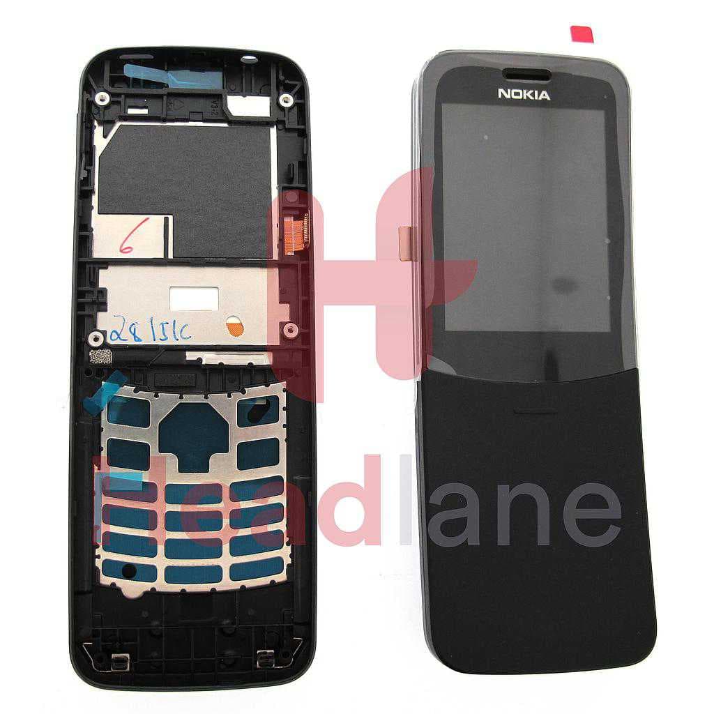 Nokia TA-1048 8110 4G LCD Display / Screen + Touch + Chassis - Black - 20ARGBW0001 - Nokia (HMD) Replacement Part