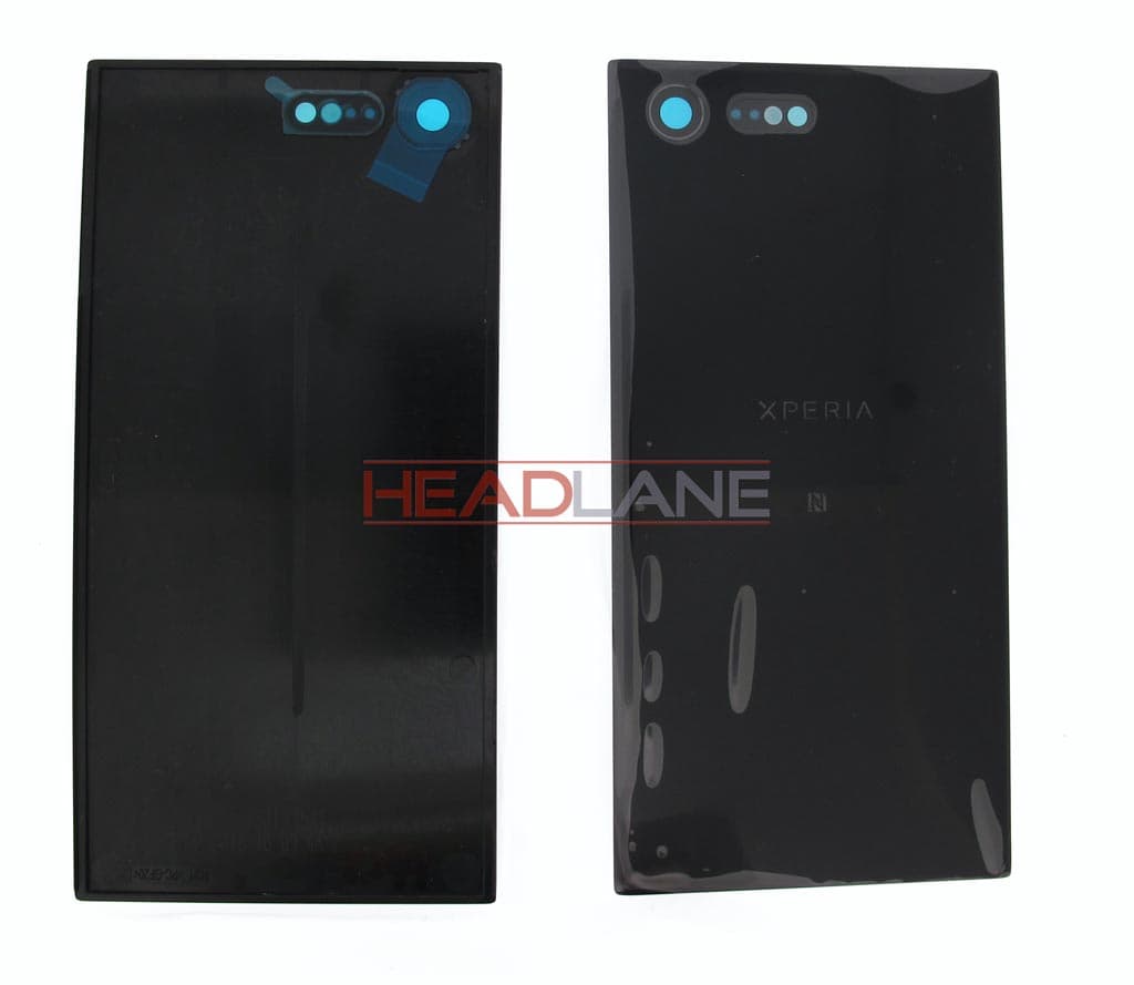 Sony F5321 Xperia X Compact Battery Cover - Black - 1301-7541 - Sony Replacement Part