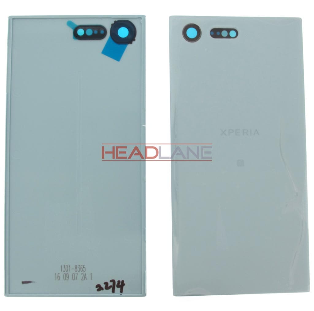Sony F5321 Xperia X Compact Battery Cover - Blue - 1301-8365 - Sony Replacement Part