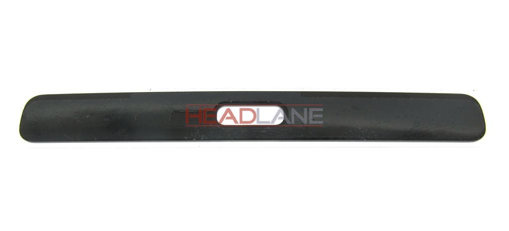 Sony F5321 Xperia X Compact Bottom Decoration - Black - 1301-7582 - Sony Replacement Part