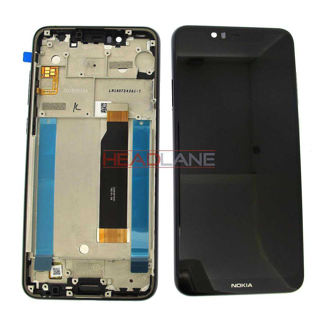 Nokia 5.1 TA-1061 , TA-1075 LCD Display / Screen + Touch / Digitizer (All colours) - 20CO20W0001 - Nokia (HMD) Replacement Part