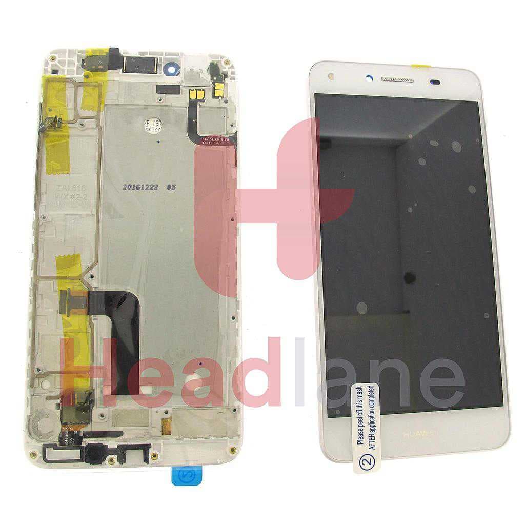 Huawei Y6 II Compact LCD / Touch - White - 97070PEK - Huawei Replacement Part