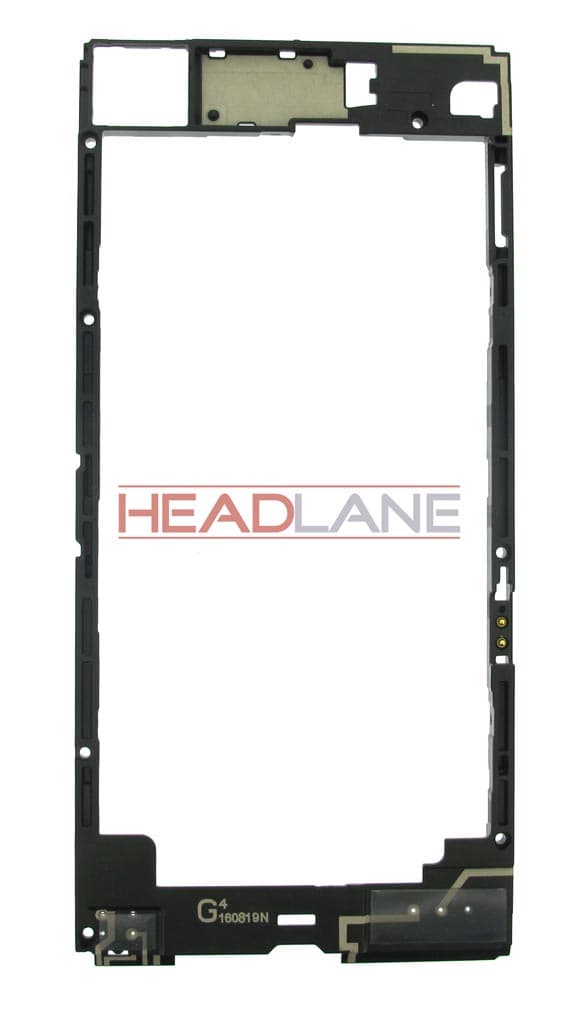Sony F5321 Xperia X Compact Middle Cover / Chassis - 1301-7530 - Sony Replacement Part
