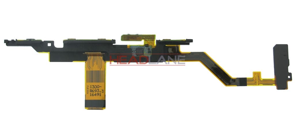 Sony F5321 Xperia X Compact Side Key Flex - 1300-8693 - Sony Replacement Part
