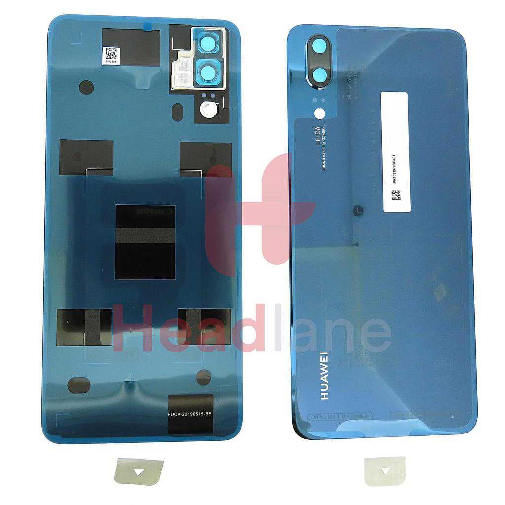 Huawei P20 Back / Battery Cover - Blue - 02351WKT - Huawei Replacement Part