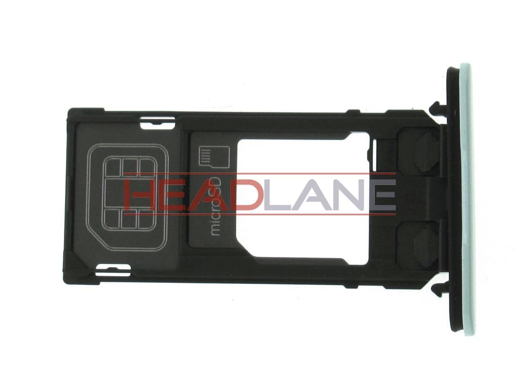 Sony F5321 Xperia X Compact SIM Tray - Blue - 1304-1920 - Sony Replacement Part