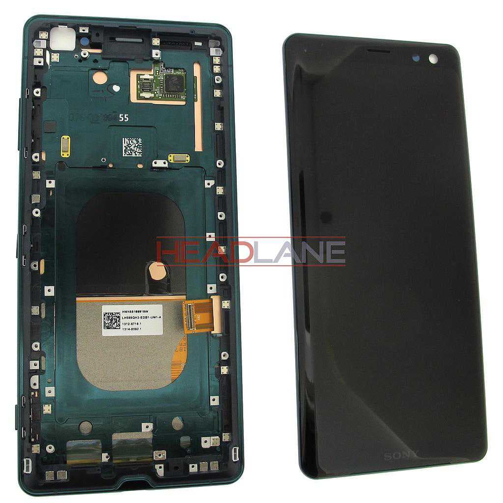 Sony H8416 H9436 Xperia XZ3 LCD Display / Screen + Touch - Green - 1315-5028 - Sony Replacement Part