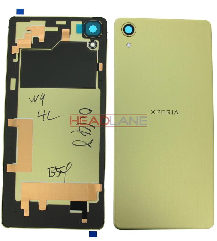 Sony F8131 F8132 Xperia X Performance Battery Cover - Lime - 1301-3311 - Sony Replacement Part