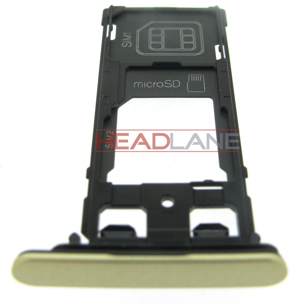 Sony F8131 Xperia X Performance DUAL SIM Tray Cap - Lime - 1302-3715 - Sony Replacement Part