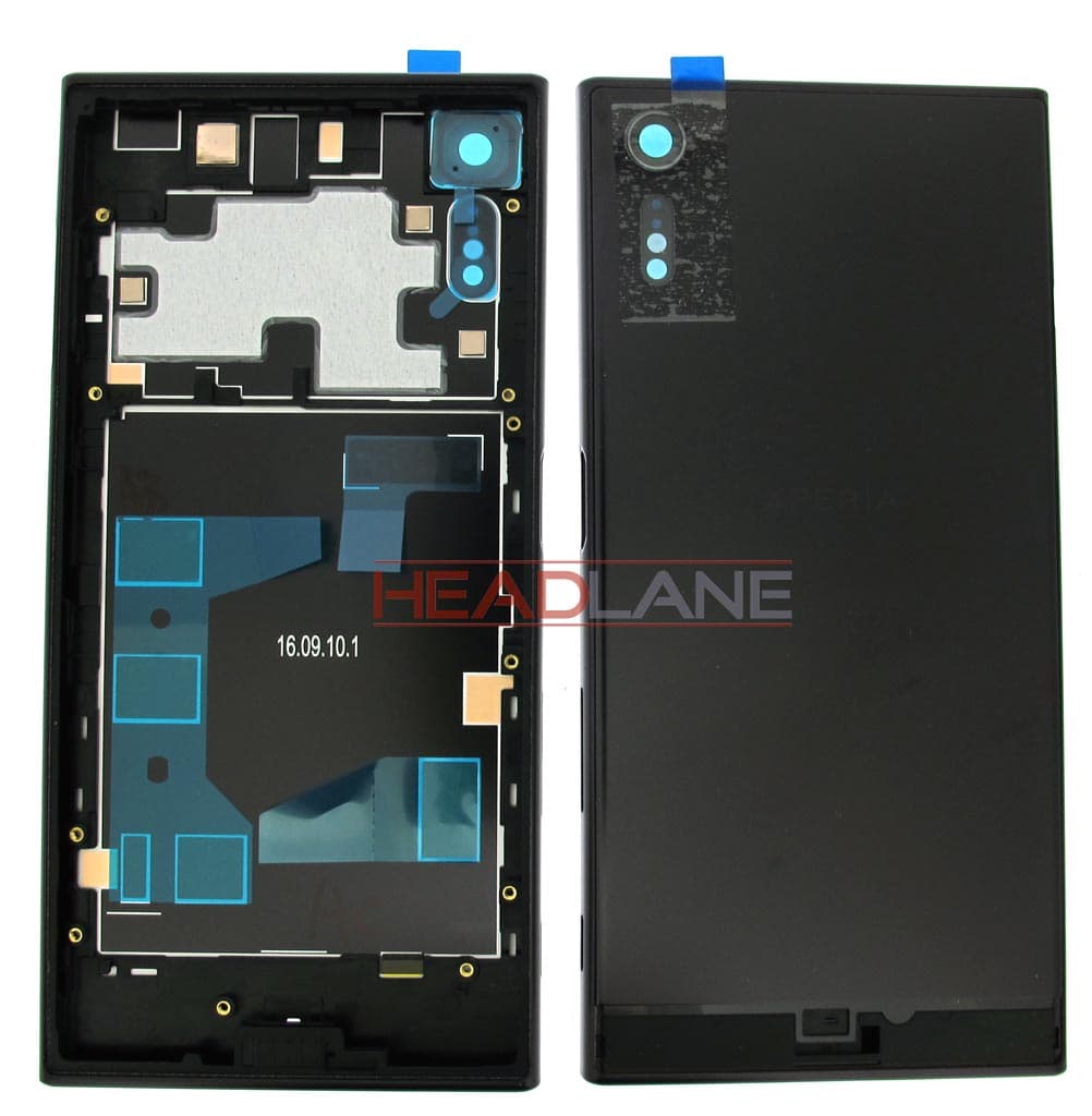 Sony F8331 F8332 Xperia XZ Battery Cover - Black - 1302-1976 - Sony Replacement Part