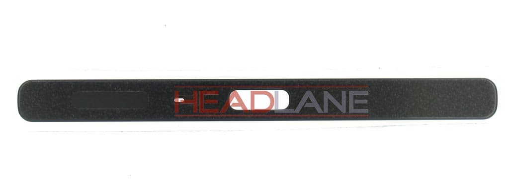 Sony F8331 F8332 Xperia XZ Bottom Decoration - Black - 1302-1816 - Sony Replacement Part