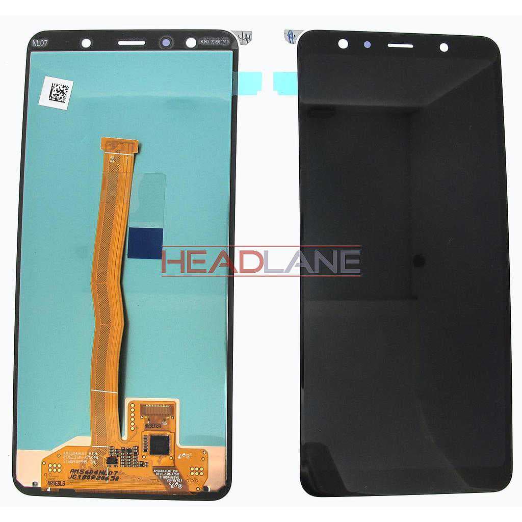 Samsung SM-A750 Galaxy A7 (2018) LCD Display / Screen + Touch - Blue / Black / Gold - GH96-12078A - Samsung Replacement Part