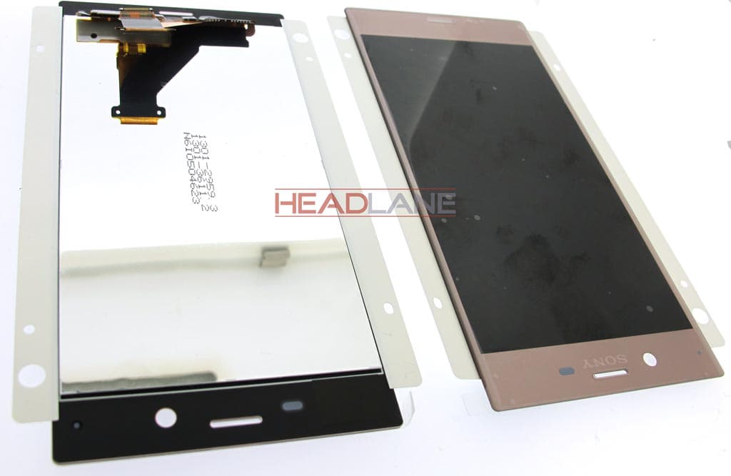 Sony F8331 F8332 Xperia XZ LCD Display / Screen + Touch - Pink - 1304-9087 - Sony Replacement Part