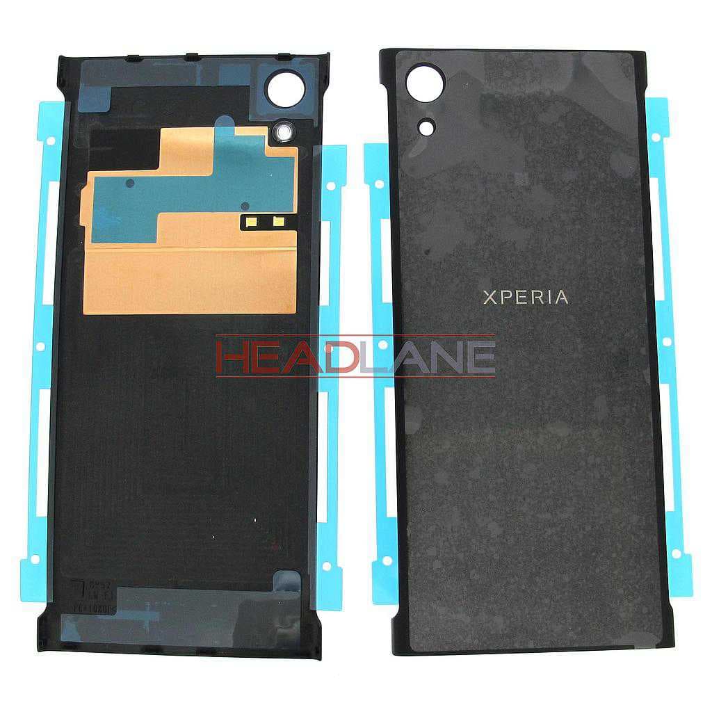 Sony G3112 G3121 Xperia XA1 Battery Cover - Black - 78PA9200020 - Sony Replacement Part