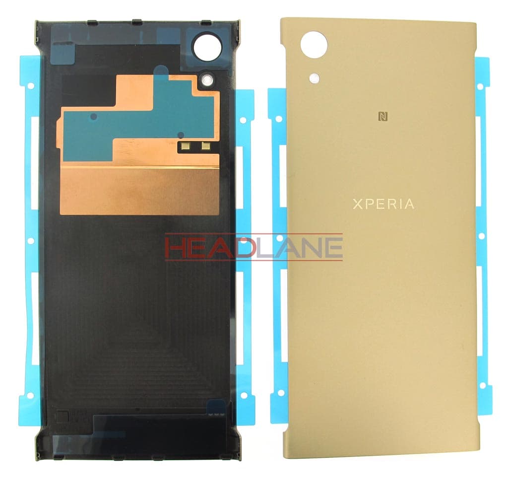 Sony G3112 G3121 Xperia XA1 Battery Cover - Gold - 78PA9200040 - Sony Replacement Part