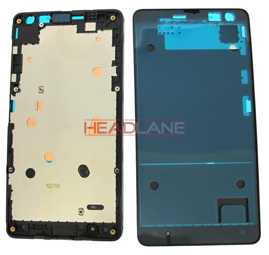 Microsoft Lumia 535 Front Cover - 8003436 - Microsoft Replacement Part