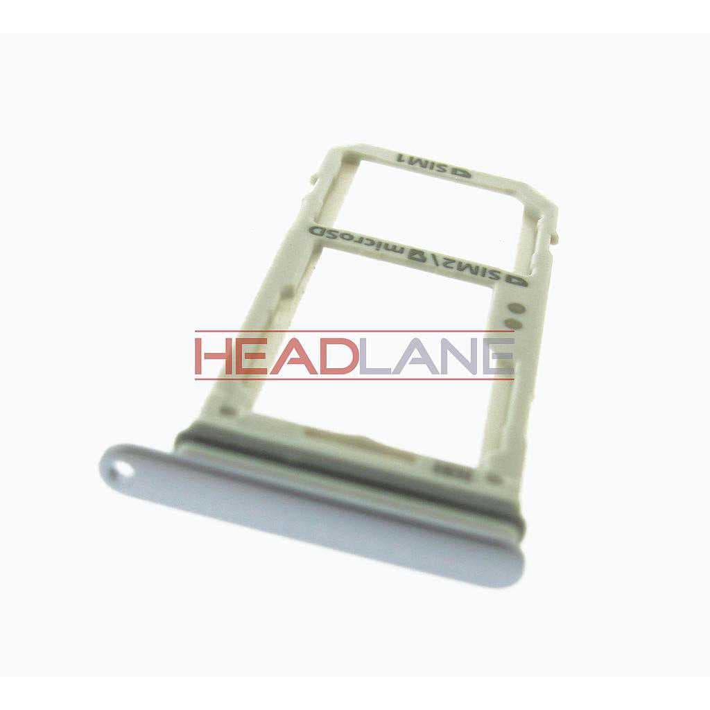 Samsung SM-G955FD Galaxy S8+ SIM Card Tray (Dual SIM) - Orchid Grey - GH98-40977C - Samsung Replacement Part