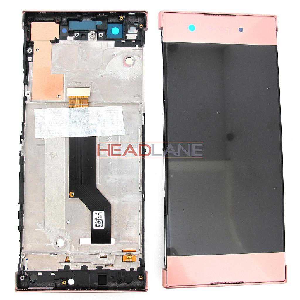 Sony G3112 G3121 Xperia XA1 LCD Display / Screen + Touch - Rose Pink - 78PA9100030 - Sony Replacement Part