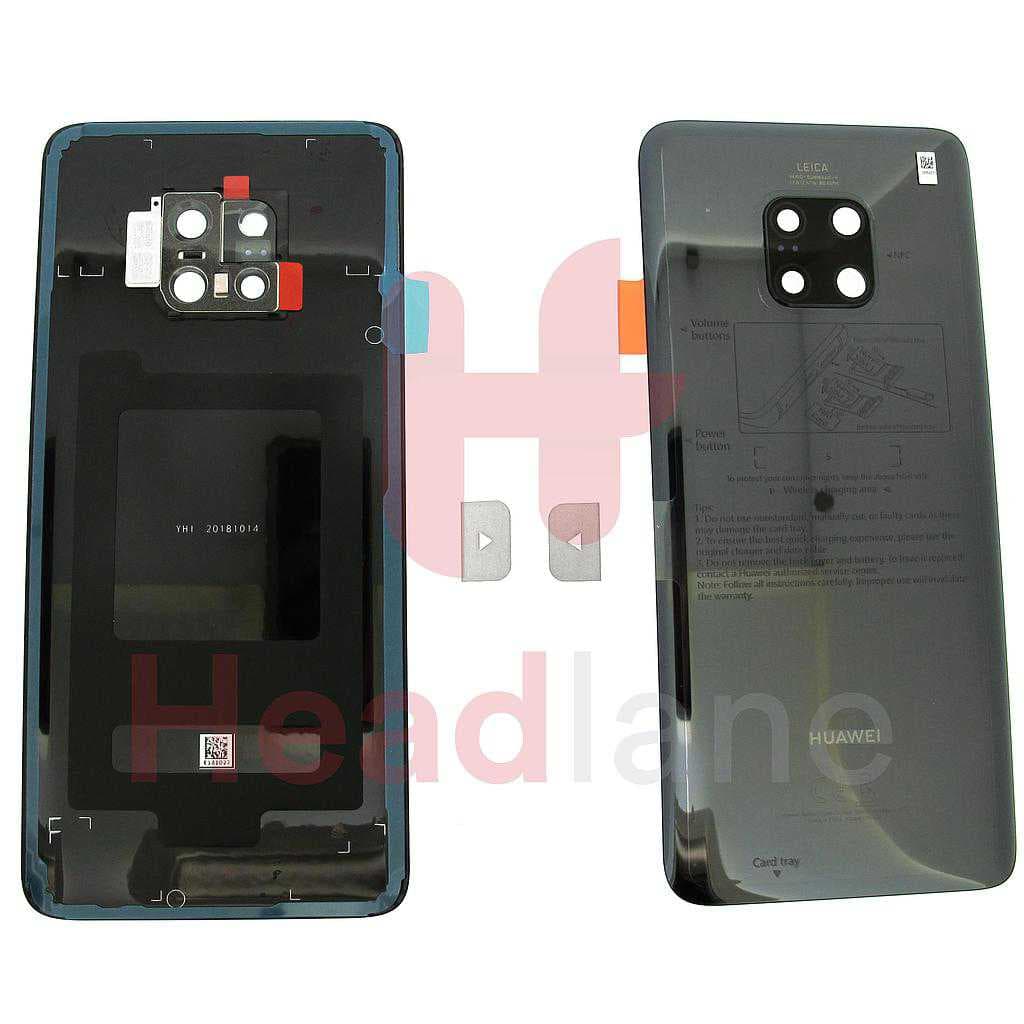 Huawei Mate 20 Pro Back / Battery Cover - Black - 02352GDC - Huawei Replacement Part