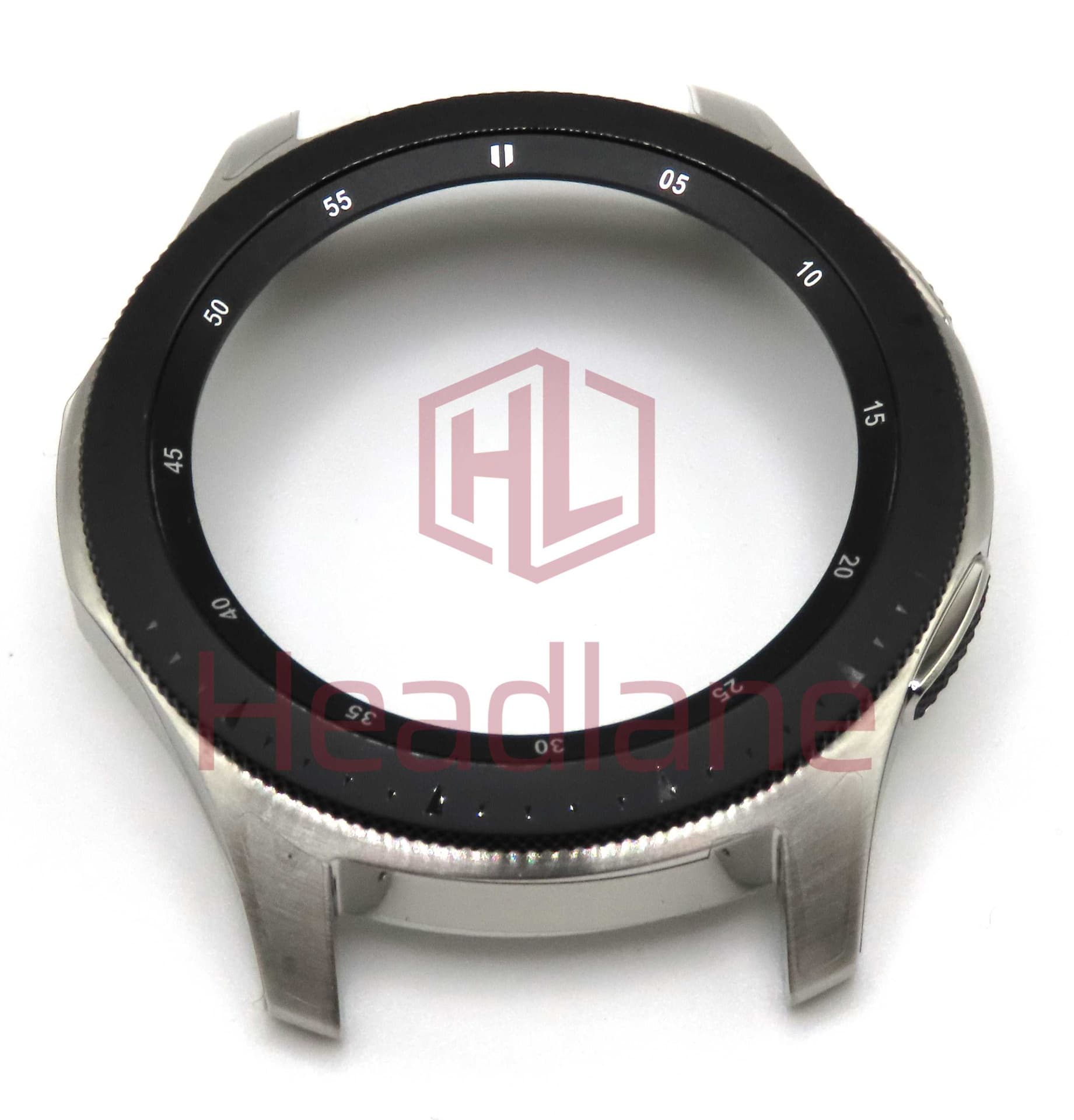 Samsung SM-R800 R805 Galaxy Watch (46mm) Front Cover / Ring - Silver - GH98-43140A