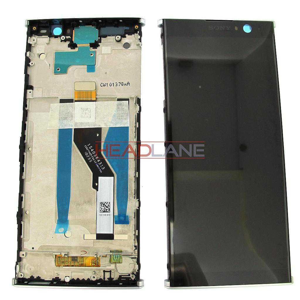 Sony H3413 H4493 Xperia XA2 Plus LCD Display / Screen + Touch / Digitizer - Silver - 78PC5100020 - Sony Replacement Part
