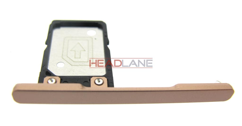 Sony G3121 Xperia XA1 SIM Card Tray - Rose (Single) - 306J1X60900 - Sony Replacement Part