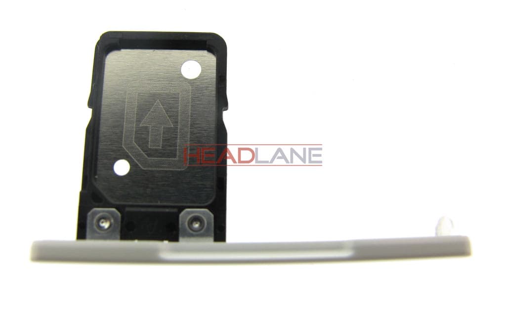 Sony G3121 Xperia XA1 SIM Card Tray - White (Single) - 306J1X60400 - Sony Replacement Part