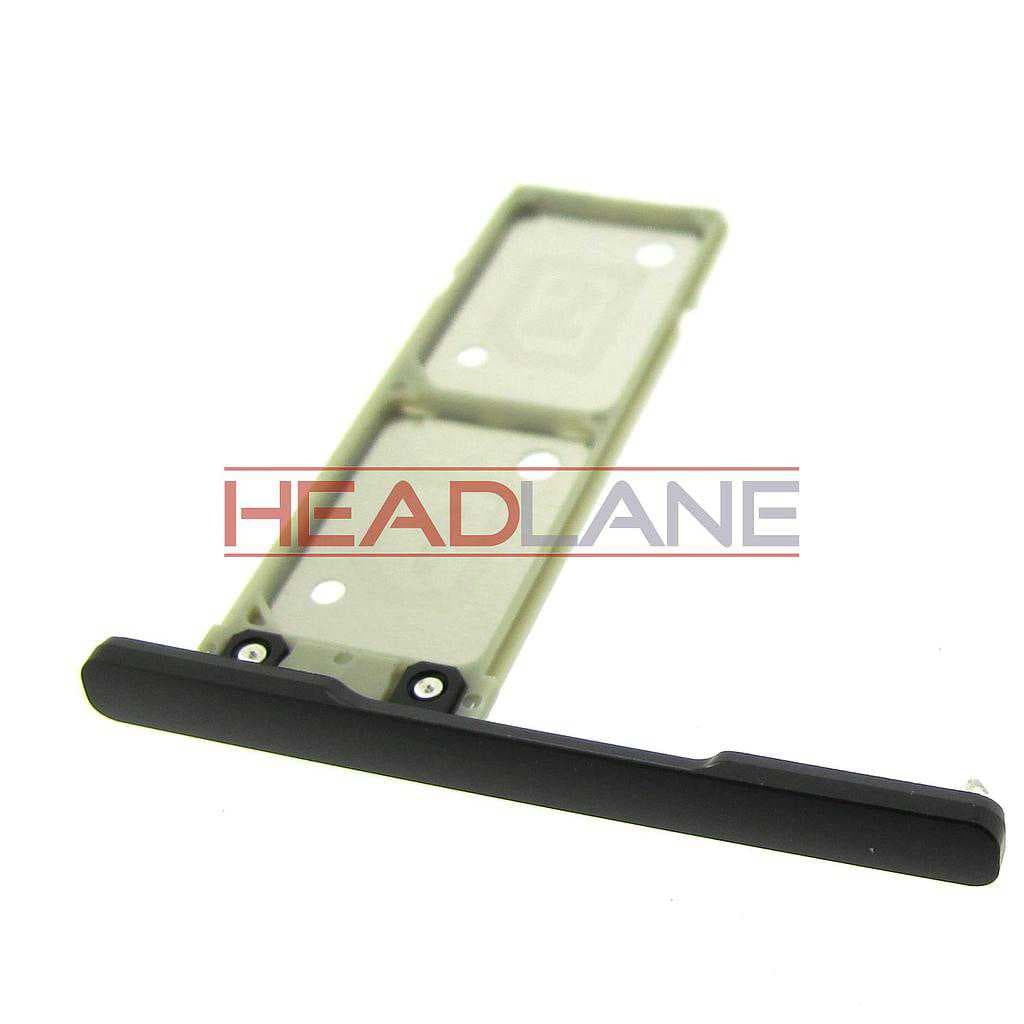 Sony G3212 Xperia XA1 Ultra SIM Card Tray - Black (Dual) - 306J1YE0400 - Sony Replacement Part