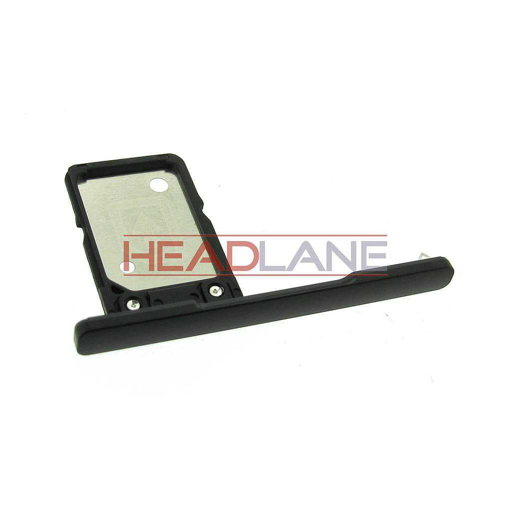 Sony G3221 Xperia XA1 Ultra SIM Card Tray - Black (Single) - 306J1YE0200 - Sony Replacement Part