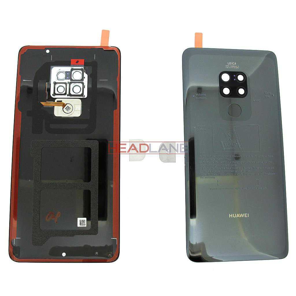 Huawei Mate 20 Back / Battery Cover - Black - 02352FJY - Huawei Replacement Part