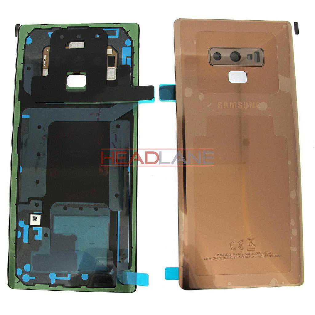 Samsung SM-N960 Galaxy Note 9 Battery Cover - Gold - GH82-16920D - Samsung Replacement Part
