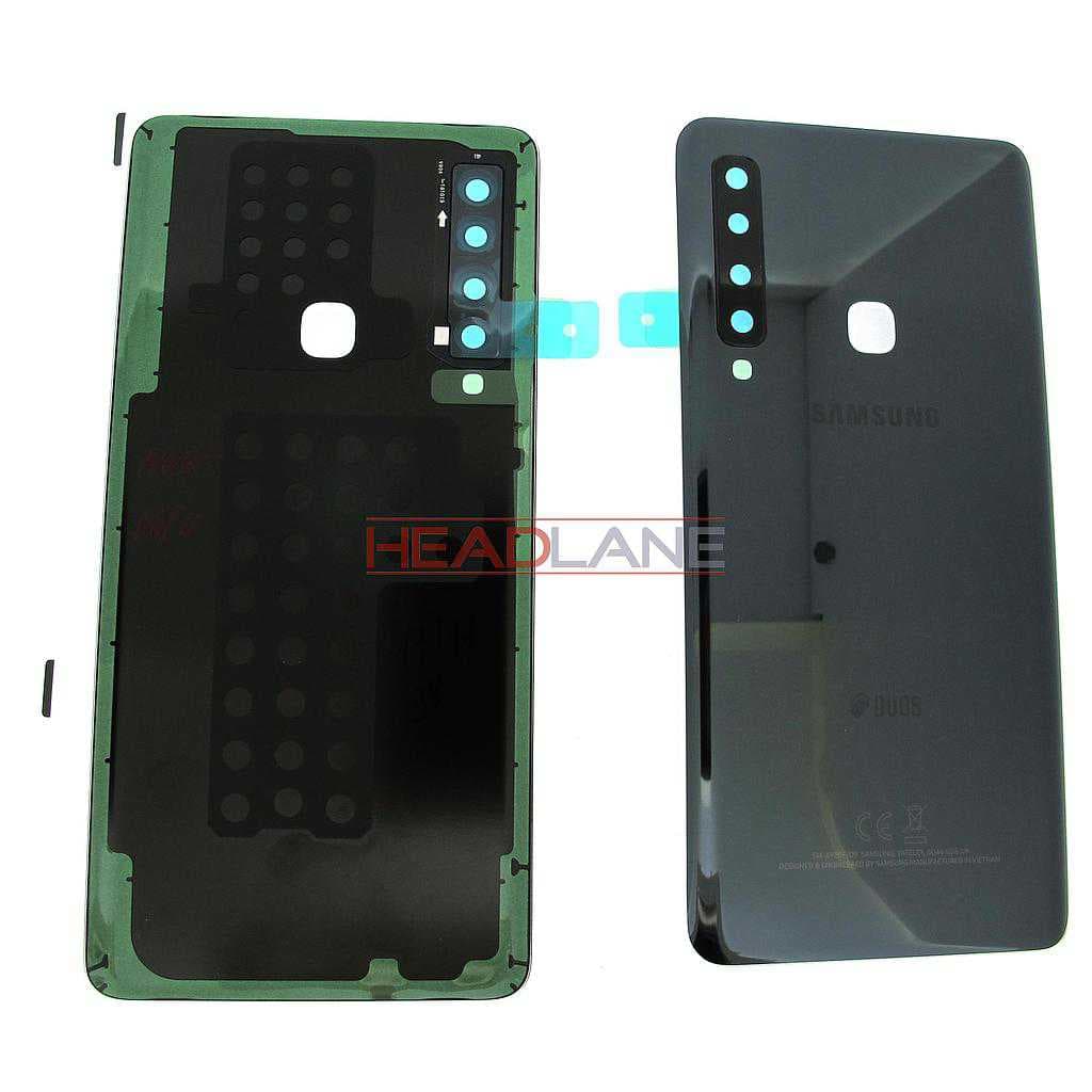 Samsung SM-A920 Galaxy A9 (2018) DUOS Back / Battery Cover - Black - GH82-18245A - Samsung Replacement Part